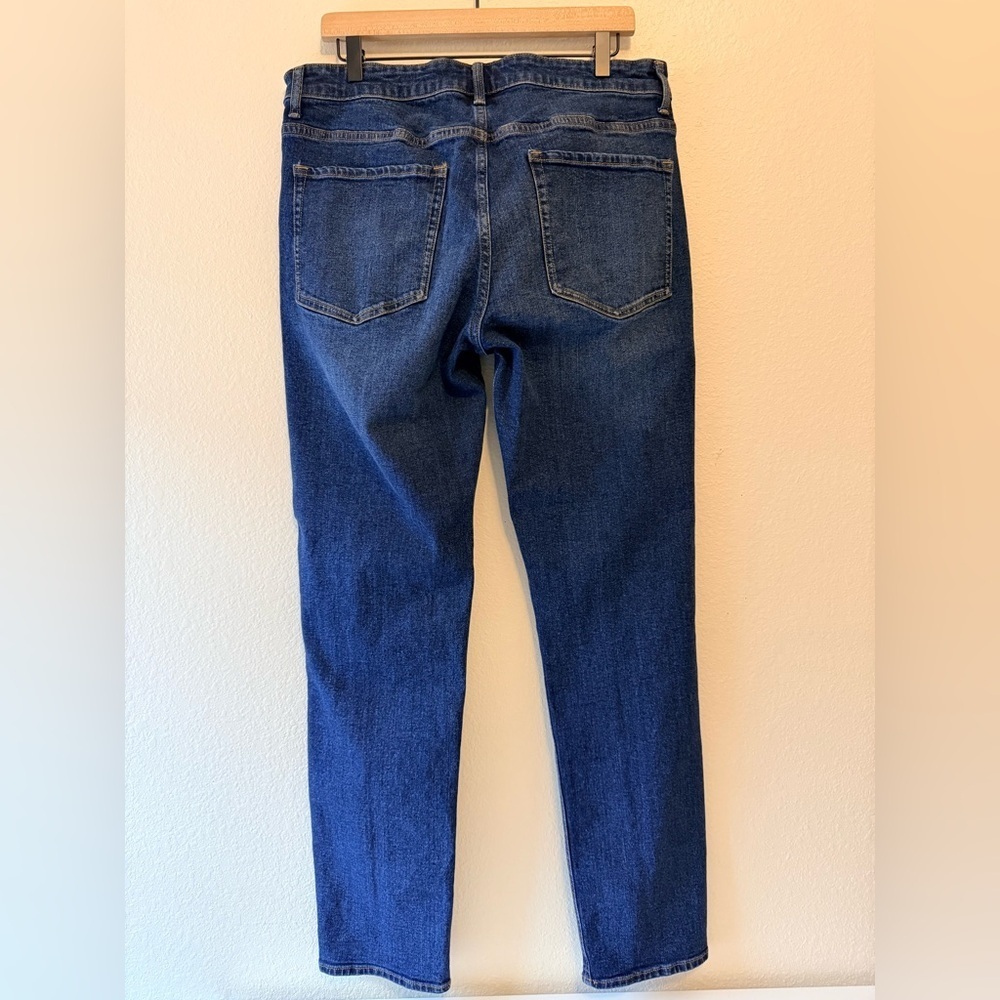 Quince Warren Stretch Slim Straight Jeans 35x34 - Picture 2 of 9
